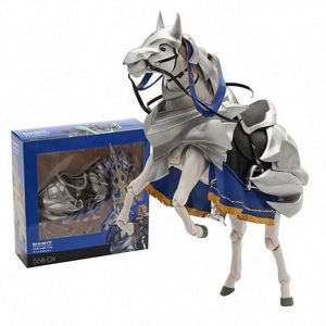 Figurine d'action <span class=keywords><strong>Fate</strong></span>/<span class=keywords><strong>Grand</strong></span> <span class=keywords><strong>Order</strong></span> Altria Horse Figma 568-DX, collection de figurines d'anime, poupée - Product Image 1