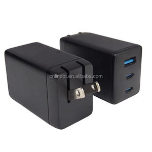 Produits tendance <span class=keywords><strong>2022</strong></span> nouveautés 2 ports US UK AU EU prise murale Pone chargeur A + C Gan PD 65w Type C chargeur - Product Image 6