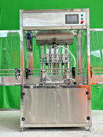 Machine de remplissage de liquides automatique pneumatique à grande vitesse