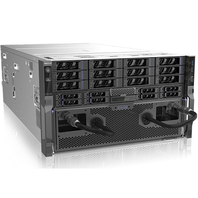Nettrix High-Performance Liquid-Cooled 6U Rack Server X660 G45 LP for AI Deep Learning Training