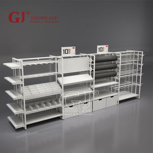 Estantes de tienda al por mayor, decoración de tienda, góndolas de madera, soporte de exhibición, artículos de tienda en dólares en General - Product Image 5