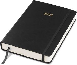 Custom Design 2024-2025 Academic Year Leather Hardcover Teacher's 2025 Lesson Planner-Gift - Product Image 1