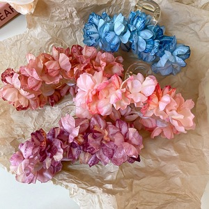 2026 New Chinese <b>Style</b> Hydrangea Tassel Hair Claw Elegant Fairy Ancient Hair Clip For Women Back <b>Head</b> - Product Image 2