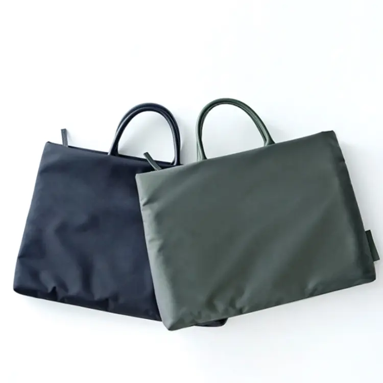 Không thấm nước Trọng lượng nhẹ kinh doanh Tote túi nylon Cặp máy tính làm việc Vai Túi Xách Túi xách máy tính xách tay cho phụ nữ