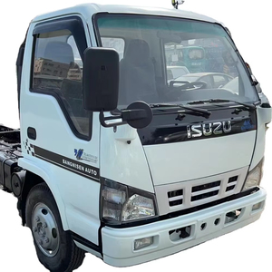 แชสซีรถบรรทุกขนาดเล็ก <span class=keywords><strong>ISUZU</strong></span> NKR ELF 600P แบบมีห้องโดยสาร 6 ล้อ สำหรับการขนส่งโลจิสติกส์ มีจำหน่ายในสต็อก - Product Image 1