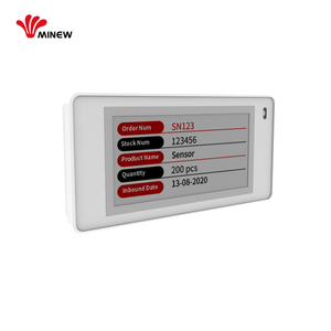 MinewTag - Etiqueta Electrónica de Precio para Estante, Ultrafina, de 2.1 Pulgadas, con Tinta Electrónica de 3 Colores, para Supermercados, Precios Dinámicos - Product Image 2