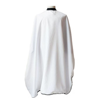 Robe de Salon Professionnelle Personnalisée en Polyester Imperméable, Écologique et Confortable pour Coiffeur, Maquilleur, Kimono, Cape