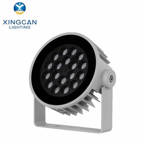 RGB RGBW <strong>DMX</strong> <strong>Control</strong> Light Garden and Courtyard <strong>Greening</strong> Spotlights 6*2W/9*2W Waterproof IP65 <strong>LED</strong> Large Windmill Floodlight - Product Image 2