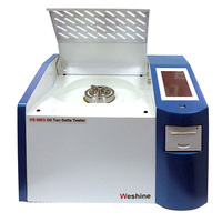 Weshine - Probador Automático de Alta Precisión de Tan Delta para Pruebas de Pérdidas Dieléctricas en Aceite Aislante de Transformadores, Rango de 0.00001-100, 1 Año de Garantía