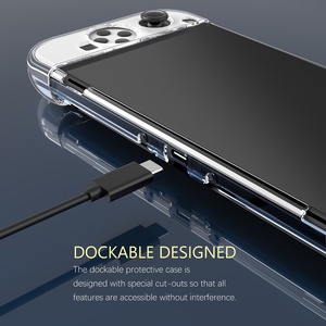 Étui de protection rigide transparent, anti-choc et anti-rayures, type séparé, compatible avec <span class=keywords><strong>Nintendo</strong></span> Switch 2/OLED Joy-Con - Product Image 4