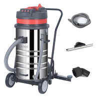 Aspirateur industriel haute puissance 3000W, pour le lavage de voitures, usage Commercial, contre la poussière sèche et humide, 80l
