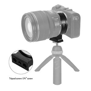 Adaptateur d'objectif d'appareil photo à mise au point automatique EF-EOSR, support d'adaptateur de monture d'objectif à mise au point automatique EXIF pour objectif <span class=keywords><strong>Canon</strong></span> EF EF-S vers monture EOS R RF - Product Image 2