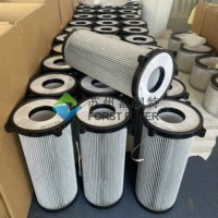 Cartouche filtrante antistatique en polyester à 4 pattes pour collecteur de poussière industriel pour le traitement du bois