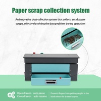 Machine à déchiqueter le carton de 350 mm sans emballage plastique, système d'emballage logistique, perforateur de carton extensible