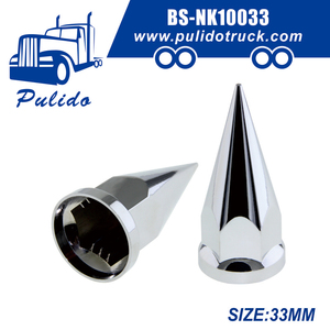 BS-NK10033 copri dado Push-On <span class=keywords><strong>in</strong></span> <span class=keywords><strong>plastica</strong></span> cromata da 33mm X 4 7/8" - Product Image 3