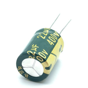 CD11G คาปาซิเตอร์ชนิดอลูมิเนียมอิเล็กโทรลีติค400V 22uF มีอายุการใช้งานยาวนาน5000ชั่วโมง - Product Image 4