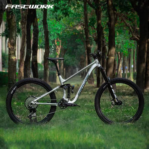 <span class=keywords><strong>Bicicleta</strong></span> de Montaña FASTWORK Enduro Downhill con Suspensión Completa para Adultos, 12 Velocidades, <span class=keywords><strong>Frenos</strong></span> Hidráulicos, 148X12mm, Aluminio - Product Image 6