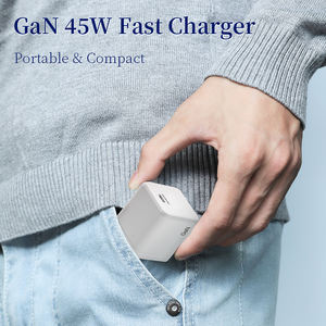 Cargador rápido Gan de 45W para teléfono móvil, adaptador y cargador para Android, <span class=keywords><strong>Samsung</strong></span>, Macbook Pro - Product Image 5