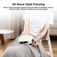 Masseur électrique pour les mains, acupression chauffée, vibration des doigts, shiatsu, télécommande sans fil USB ZL S6180W