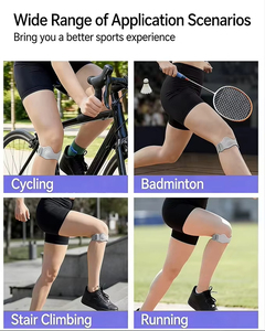 Soporte <span class=keywords><strong>de</strong></span> <span class=keywords><strong>Rodilla</strong></span> Profesional <span class=keywords><strong>de</strong></span> Silicona para Tendón Rotuliano, Ajustable y Ligero, para Gimnasio, Fitness y Deportes, Venta al Por Mayor - Product Image 2