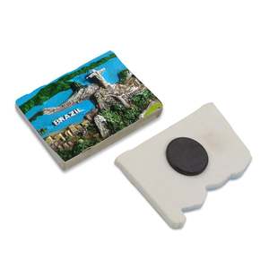 Nouveau design aimant souvenir personnalisé avec logo pour réfrigérateur – Brésil - Product Image 4