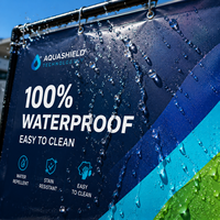 Pancarta de Malla de PVC Personalizada OEM, Publicidad Exterior, Impresión de Gran Formato, Directo de Fábrica, Resistente a los Rayos UV, Impermeable, para Ferias Comerciales, EE. UU., Reino Unido