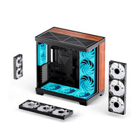 JONSBO TK-4 Steel Seaview Full Tower ATX Gaming Computer Case Tempered Glass Side Panel Back Insertion Motherboard Support