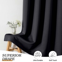 Rideaux occultants OWENIE 100% pour salon, chambre à coucher