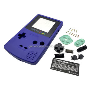 Nuovo colore Gameboy per Console <span class=keywords><strong>Nintendo</strong></span> accessorio custodia custodia protettiva con kit di bottoni ed etichette adesive - Product Image 3