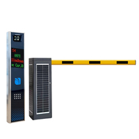 SHUNXIANG SOLAR BARRIER GATE Barrera de puerta con reconocimiento de matrícula, Barrera de brazo de alta resistencia