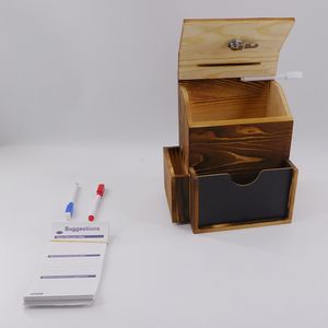 Urna de Madera de <span class=keywords><strong>Pino</strong></span> Personalizada al por Mayor, Estilo Religioso, con Sugerencias de Donación, para Manualidades en Madera, Cajas de Madera y Letreros de Pared - Product Image 4