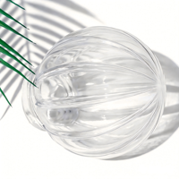 Support en verre côtelé de style mi-siècle pour la rénovation de lampes résidentielles et commerciales