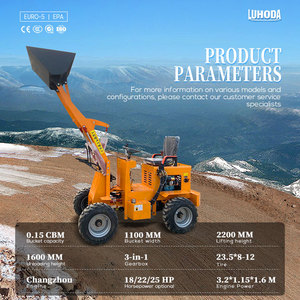 Mini-tracteur tractable avec pelle rétrocaveuse pour travaux de terrassement, le moins cher du marché, à vendre - Product Image 4
