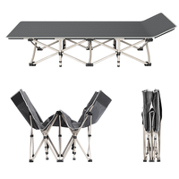 Lit de camp pliant portable et léger pour adulte, idéal pour le camping et la randonnée, durable et moderne, pour chambre à coucher - Vente en gros