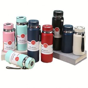 Modern Stainless Steel Double Wall Leak-Proof Vacuum <b>Thermos</b> Cup 304 Large Capacity 6-12 Hours Hot Business Gift Outdoor Use - Product Image 1