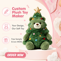 Usine de peluches, fabricant de jouets en peluche OEM, peluches personnalisées pour cadeaux de Noël personnalisés