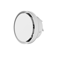 Ventilateur extracteur à persiennes en plastique pour fenêtre murale de 6 pouces, 110V-240V, pour usage domestique