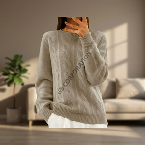 <b>Women's</b> 100% Cotton Open-Front <b>Long</b> Sleeve <b>Cardigan</b> Sweater Stylish Crop Design Slim Fit Casual Lightweight Breathable Knitwear - Product Image 3