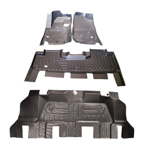 Alfombrillas de Coche Impermeables de TPE 5D de 3.5mm de Grosor, Juego Completo para Maletero y Suelo Interior, para <span class=keywords><strong>Tucson</strong></span> <span class=keywords><strong>Nx4</strong></span> 2023 2024 2025 - Product Image 1