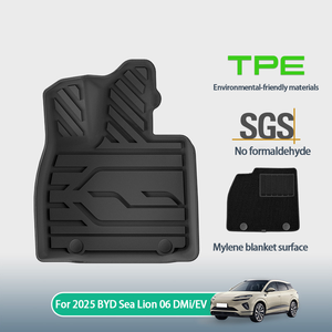 Tapis de sol et doublure de coffre TPE toutes saisons sur mesure pour BYD Sealion 6 EV/DM-i 2025 – Accessoires de protection intérieure de voiture étanches - Product Image 2