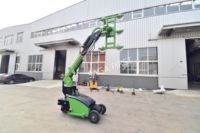 Pengangkat Vakum Robot Listrik Rotasi Otomatis untuk Pemasangan Granit, Marmer, dan Kaca