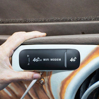 Modem USB portable 4G LTE, point d'accès WiFi, routeur sans fil 150 Mbps pour les voyages et l'utilisation en voiture
