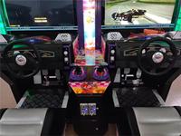 Machine de jeu d'arcade à pièces de rue d'amusement OutRun Car Racing Games Simulator Arcade Driving Machine à vendre