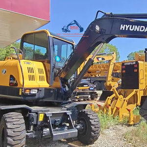 Hete Verkoop 6 Ton Gebruikte Verkoop Zuid-Korea Originele Hyundai Hw60 Gebruikte Wiel Graafmachines Te Koop - Product Image 3