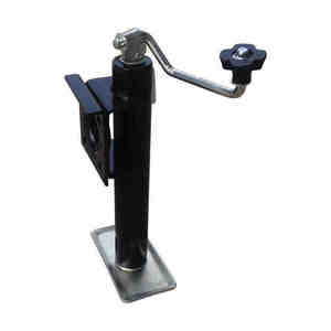 Bộ phận hạ cánh Jack phía sau Trailer ổn định jack đứng thủy lực 10inch Jockey bánh xe trailer Jack Coupler Trailer jack cắm - Product Image 4