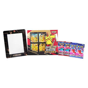 Autentico Cartas porcellane Pocket Monster <span class=keywords><strong>Pikachu</strong></span> V unificato regalo <span class=keywords><strong>Premium</strong></span> TCG originale Trading Card gioco Booster Box all'ingrosso - Product Image 5
