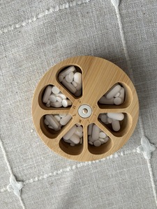 <b>For</b> Medicine Vitamin Supplement Daily Portable Travel <b>Pill</b> <b>Case</b> Wood Weekly Vitamin Medicine <b>Pill</b> Organizer <b>Case</b> Box - Product Image 4