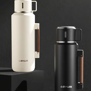 Su misura fiaschetta stile 800ml minimalista isolato bottiglia d'acqua eco-friendly portatile Thermos infusore per bere tè Logo - Product Image 1