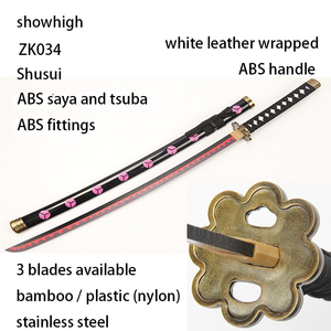Katana de Bambú del Anime Japonés Bleach, Espada de Ichigo Kurosaki, Tensa <span class=keywords><strong>Zangetsu</strong></span>, ZK064 - Product Image 4