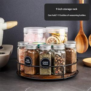 360 gradi <span class=keywords><strong>Lazy</strong></span> <span class=keywords><strong>Susan</strong></span> giradischi Organizer per armadio dispensa cucina controsoffitto legno di Acacia pigro <span class=keywords><strong>Susan</strong></span> giradischi - Product Image 4